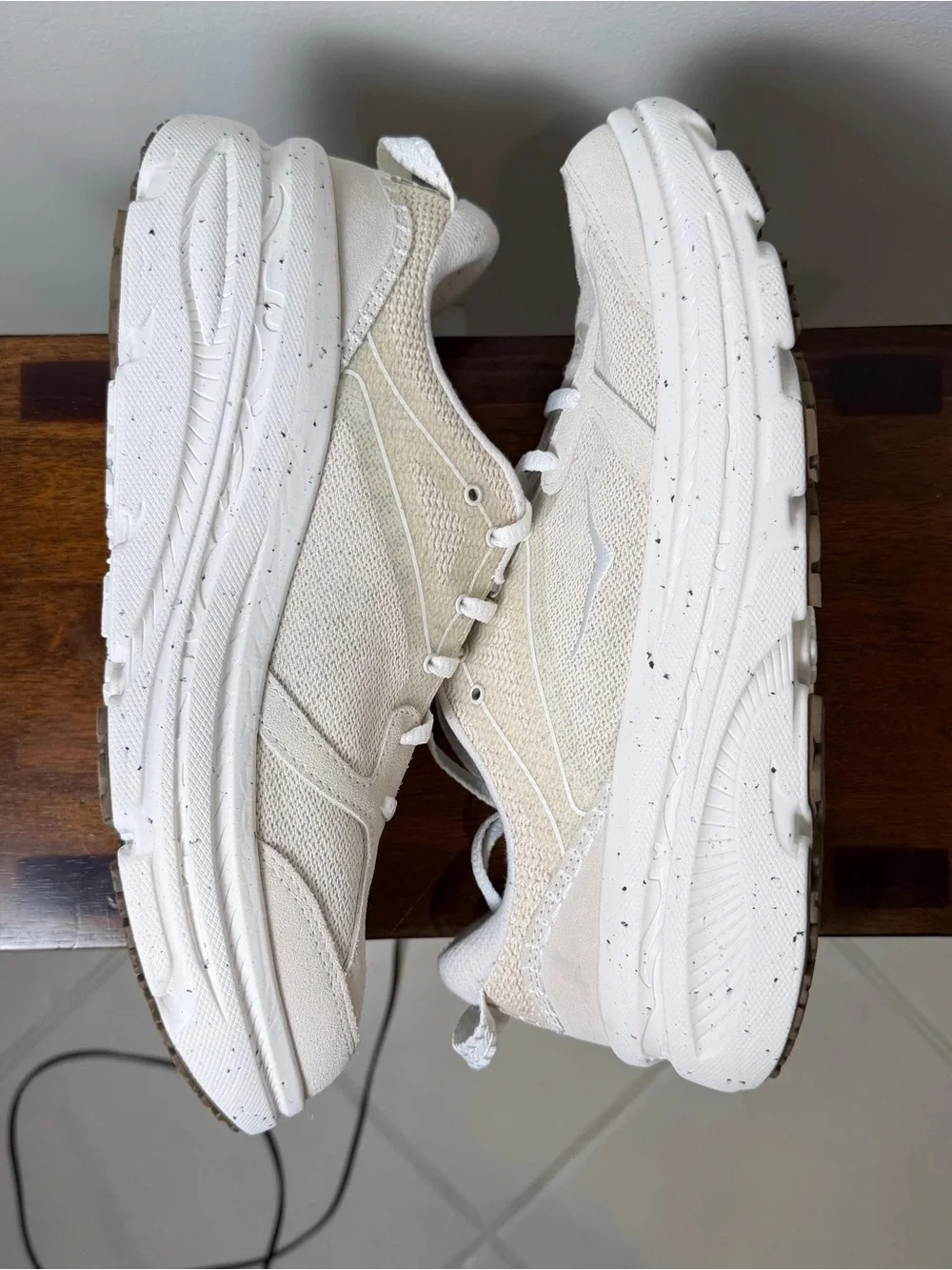 HOKA Bondi B3LS Frost Pepper Men’s Size 13 Lifestyle Shoes New Unworn No Box